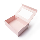Custom Luxury Gift Packaging Cardboard Box With Clear Window Artwork Printing Manufacturer