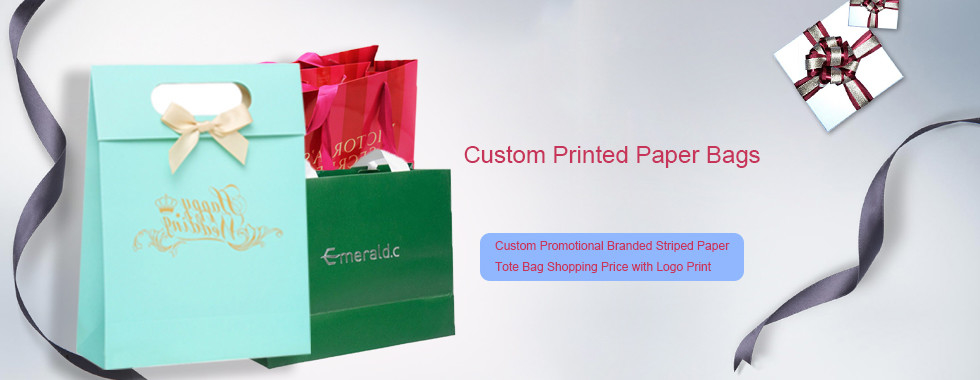 Sacchetti di carta stampati personalizzati