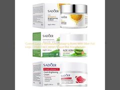 Custom Luxury Moisturizer Packaging Boxes With Silver Foil Logo – High-End Cosmetic Paper Box Manufacturer