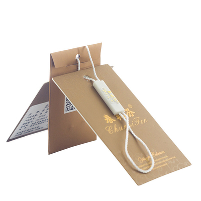 comprare L'abbigliamento di carta su ordinazione di Pinted etichetta ed identifica il creatore con il piccolo sacchetto di carta online manufacture