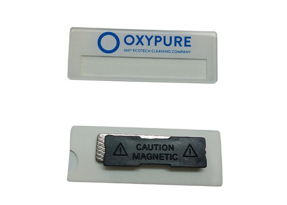 comprare Tag di nome personalizzati Tenitore Targhe magnetiche Nome personale Nome distintivo con logo personalizzato online manufacture