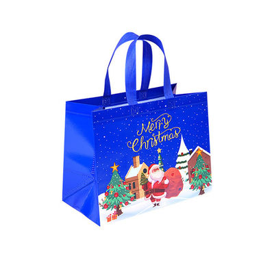 comprare Borse di Natale non tessute laminate stampate online manufacture