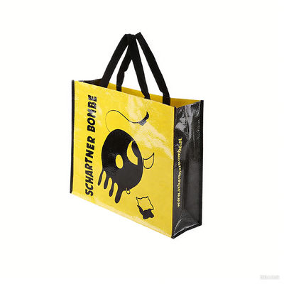 comprare Borse di plastica in tessuto laminato in PP con maniglie Borse di shopping e promozionali stampate su misura online manufacture