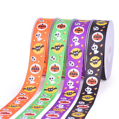 comprare Luxury Custom Printed Grosgrain Fabric Ribbon Logo Printed Branded Gift Ribbon In vendita online manufacture