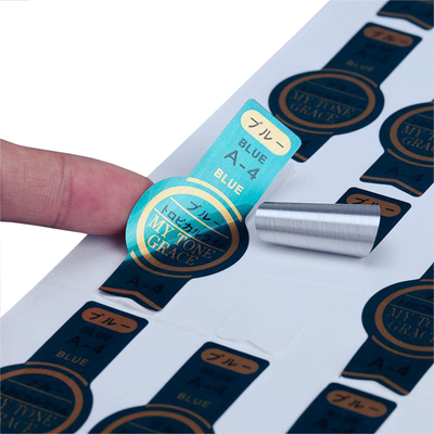 comprare Adesivi in foglio d'argento personalizzati ️ Etichette metalliche autoadesive impermeabili con stampa di opere d'arte online manufacture