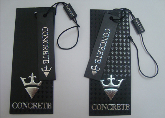 comprare L'abitudine ha stampato l'indumento di carta Hang Tags Matt Lamination Spot che il nome UV etichetta per abbigliamento online manufacture