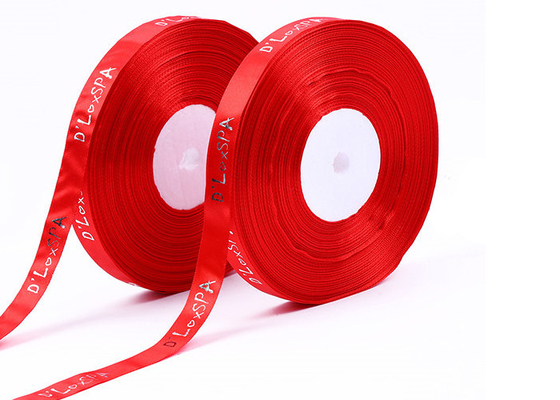 comprare Il logo ha annunciato la timbratura d'argento stampata del nastro per la decorazione d'imballaggio online manufacture