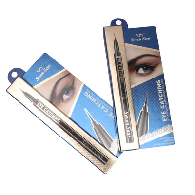 Un buon prezzo. Commercio all'ingrosso di imballaggi di carta per scatole di eyeliner di lusso personalizzati con stampa Deisgn in linea