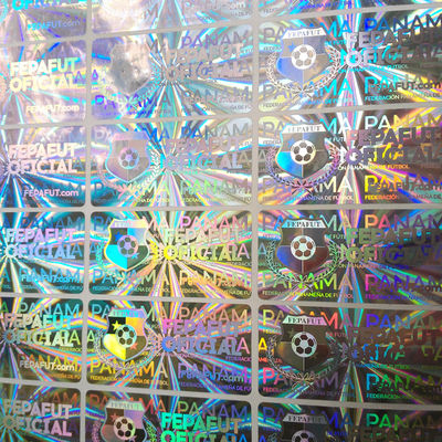 Un buon prezzo. Stampa di adesivi olografici personalizzati Etichette ologramma 3D con design non trasferibile in linea