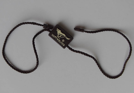 Un buon prezzo. L'abbigliamento di plastica Hang Tags Fasteners Apparel Hang del prodotto su ordinazione etichetta i fornitori in linea