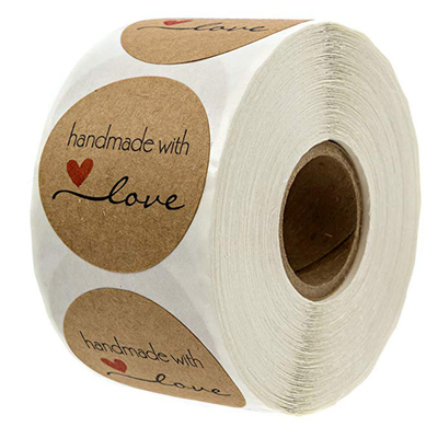 Un buon prezzo. L'abitudine di carta del mestiere ha stampato i colori del fungino di malattia del rotolo delle etichette dell'autoadesivo per le latte del tè in linea