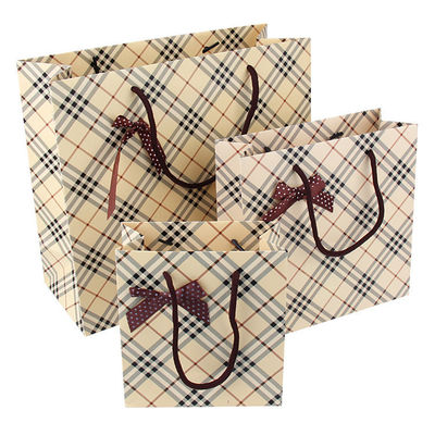 Vendita all'ingrosso biodegradabile stampata su ordinazione delle borse di distributore di giornali con il Bowknot